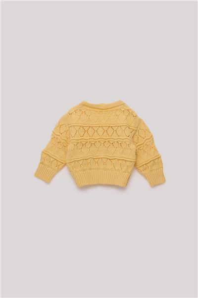 GB Baby Kız Bebek Sarı Hırka