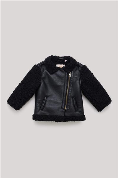 GB Baby Kız Bebek Siyah Ceket