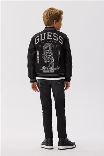 Guess Erkek Çocuk Siyah Mont