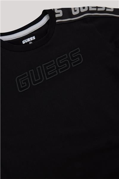 Guess Erkek Çocuk Siyah T-Shirt