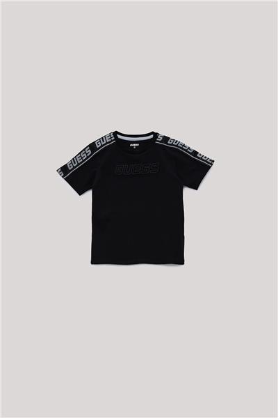 Guess Erkek Çocuk Siyah T-Shirt