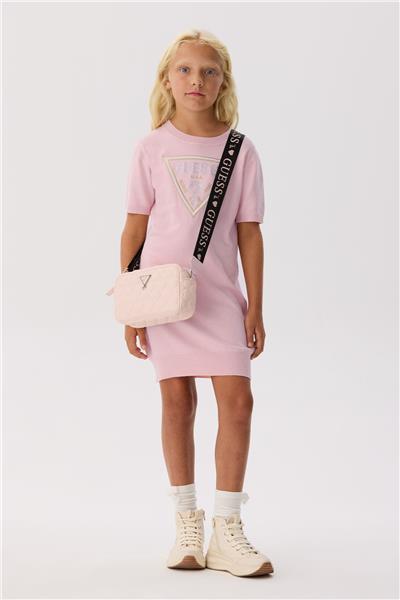 Guess Kız Çocuk Pembe Elbise