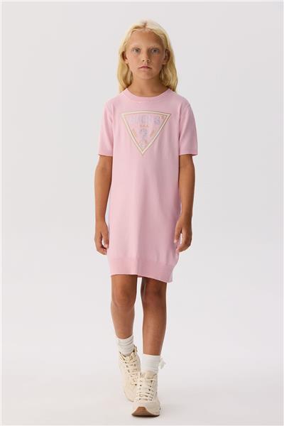 Guess Kız Çocuk Pembe Elbise