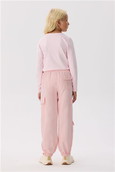 Guess Kız Çocuk Pembe Pantolon