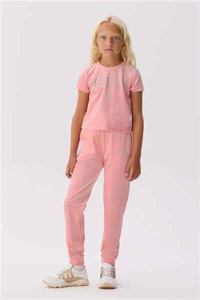 Guess Kız Çocuk Pembe T-Shirt