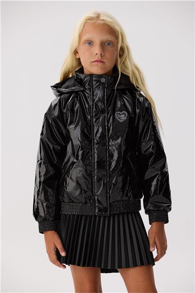 Guess Kız Çocuk Siyah Ceket