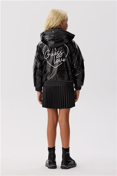 Guess Kız Çocuk Siyah Ceket