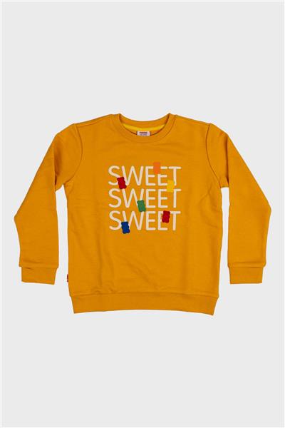 Haribo Kız Çocuk Somon Sweatshirt