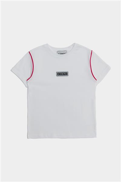 Iceberg Erkek Çocuk Beyaz T-Shirt