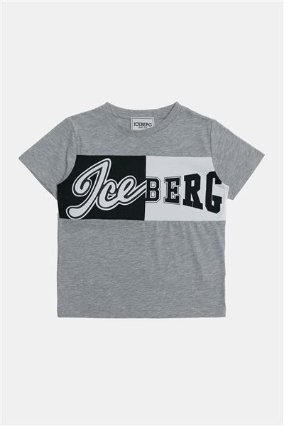 Iceberg Erkek Çocuk Gri T-Shirt