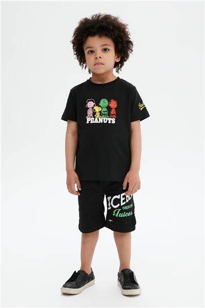 Iceberg Erkek Çocuk Siyah T-Shirt