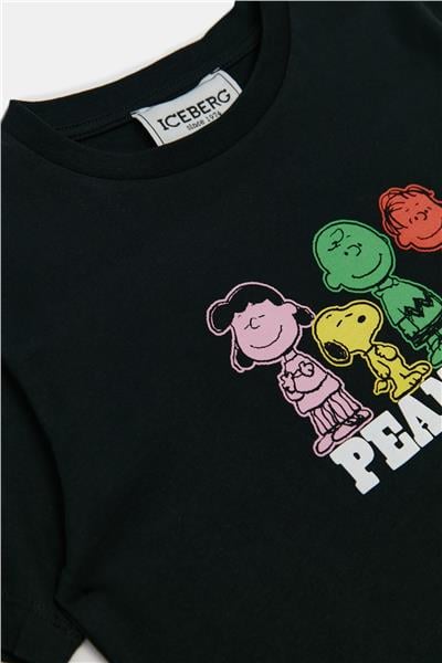 Iceberg Erkek Çocuk Siyah T-Shirt