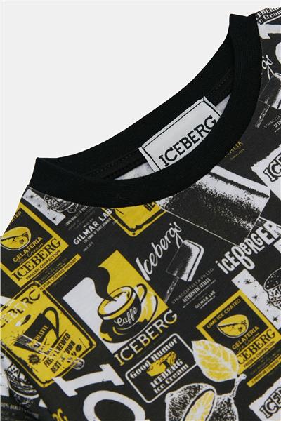Iceberg Erkek Çocuk Siyah T-Shirt