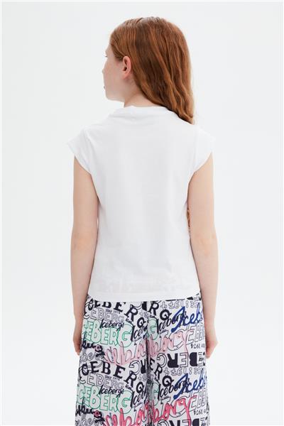 Iceberg Kız Çocuk Beyaz T-Shirt