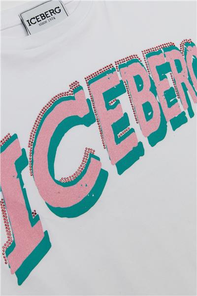 Iceberg Kız Çocuk Beyaz T-Shirt