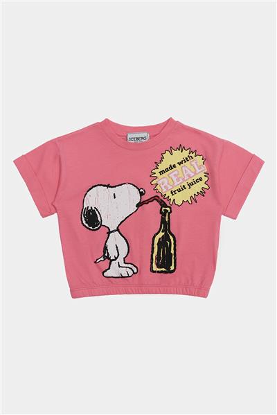 Iceberg Kız Çocuk Pembe T-Shirt