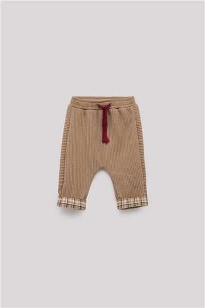 Layette Erkek Bebek Bej Eşofman Altı