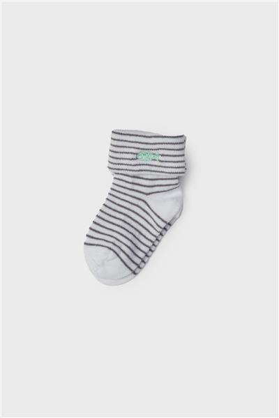 Layette Erkek Bebek Çizgili Çorap