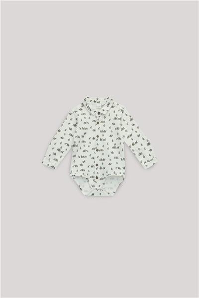 Layette Erkek Bebek Desenli Body