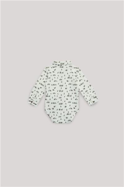 Layette Erkek Bebek Desenli Body