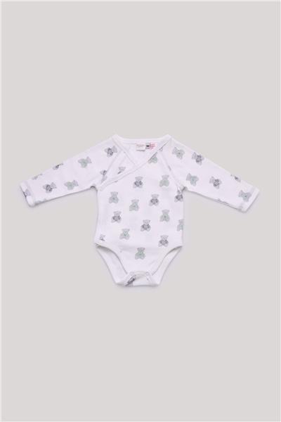 Layette Erkek Bebek Desenli Body