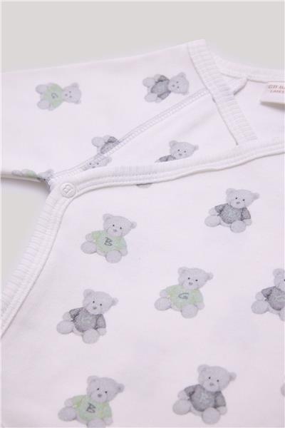 Layette Erkek Bebek Desenli Body