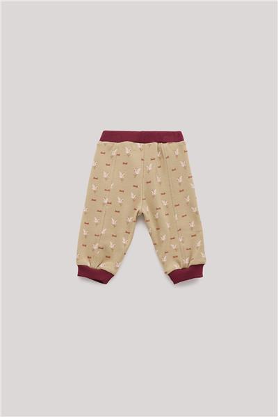 Layette Erkek Bebek Desenli Eşofman Altı