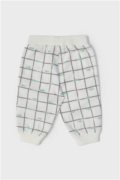 Layette Erkek Bebek Desenli Eşofman Altı