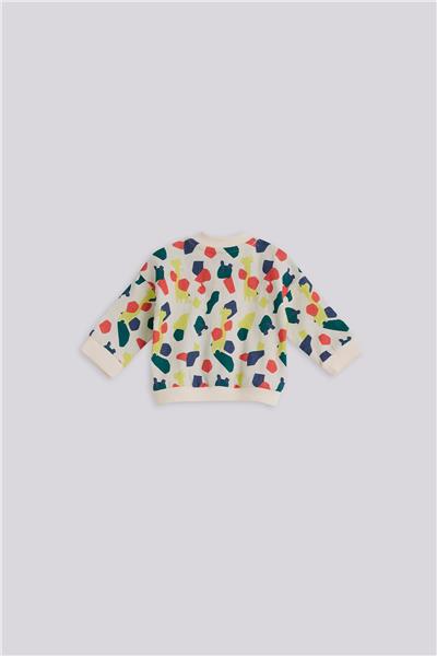 Layette Erkek Bebek Desenli Eşofman ÜstüLayette Erkek Bebek Desenli Eşofman Üstü