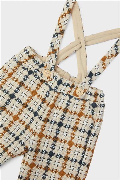 Layette Erkek Bebek Desenli Salopet