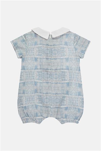 Layette Erkek Bebek Desenli Tulum