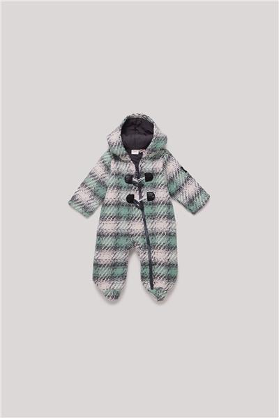 Layette Erkek Bebek Desenli Tulum