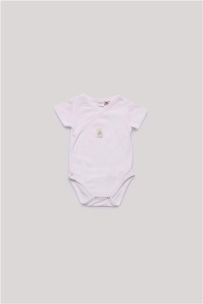 Layette Erkek Bebek Ekru Body