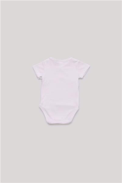 Layette Erkek Bebek Ekru Body