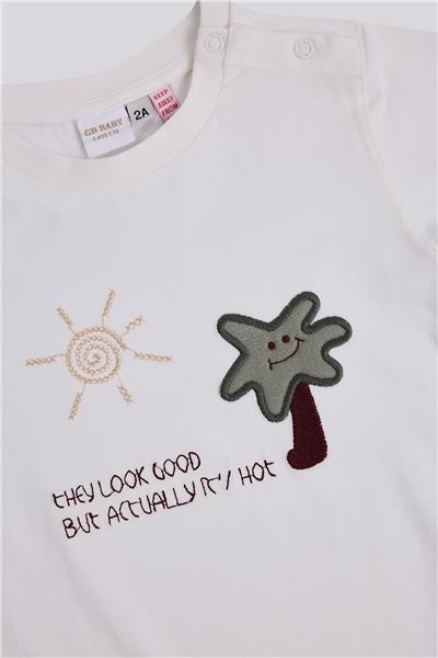 Layette Erkek Bebek Ekru BodyLayette Erkek Bebek Ekru Body