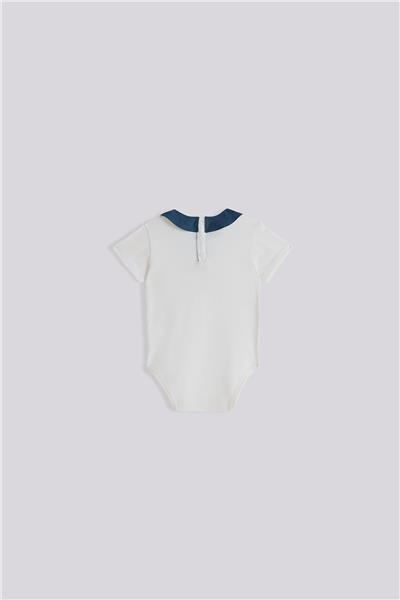 Layette Erkek Bebek Ekru BodyLayette Erkek Bebek Ekru Body