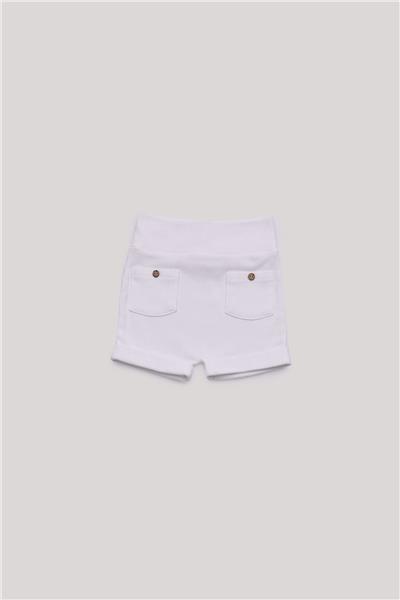 Layette Erkek Bebek Ekru Şort