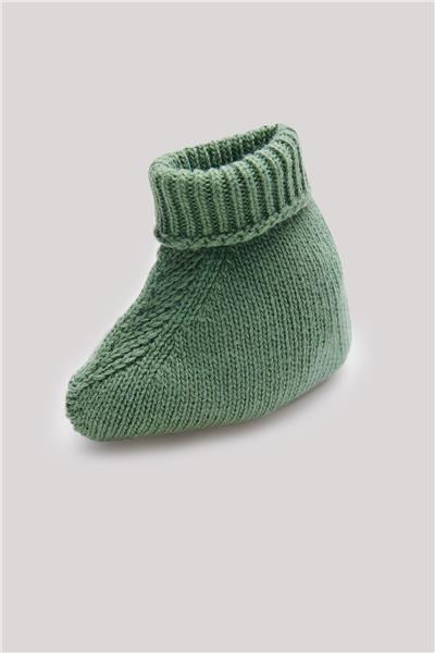 Layette Erkek Bebek Gri Patik