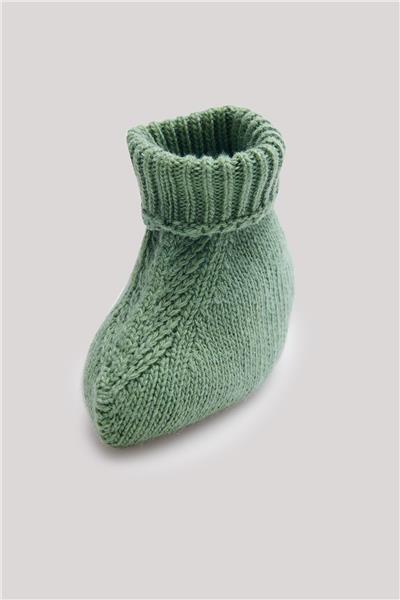 Layette Erkek Bebek Gri Patik