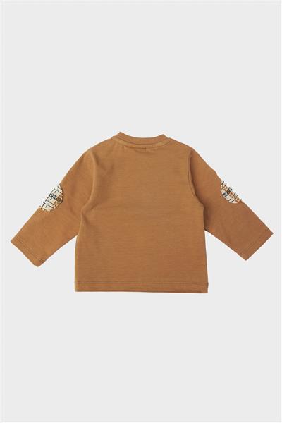 Layette Erkek Bebek Kahve T-Shirt