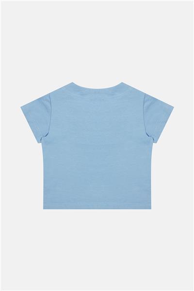 Layette Erkek Bebek Mavi Tshirt