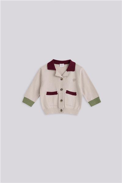 Layette Erkek Bebek Renkli HırkaLayette Erkek Bebek Renkli Hırka