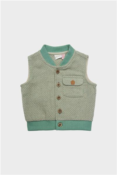 Layette Erkek Bebek Renkli Yelek