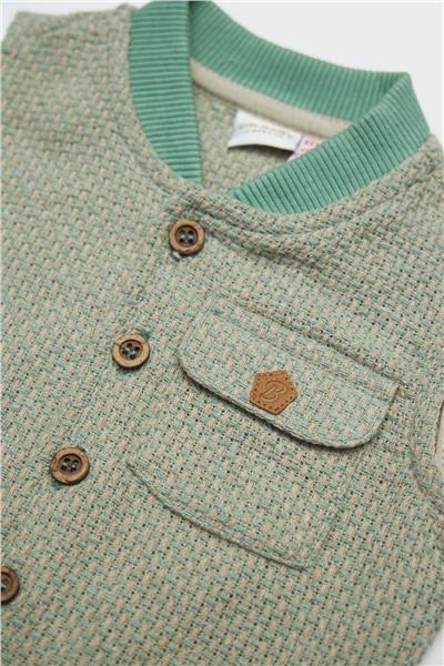 Layette Erkek Bebek Renkli Yelek