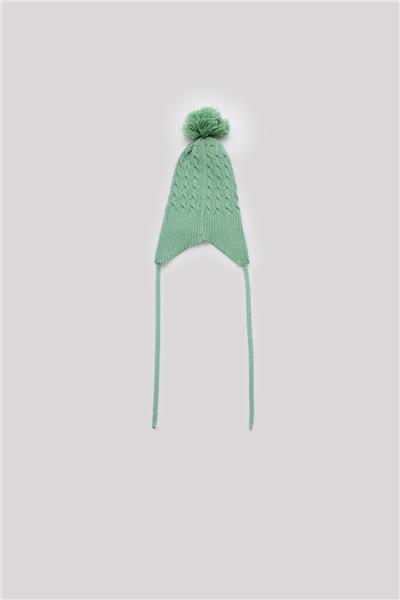 Layette Erkek Bebek Yeşil Bere