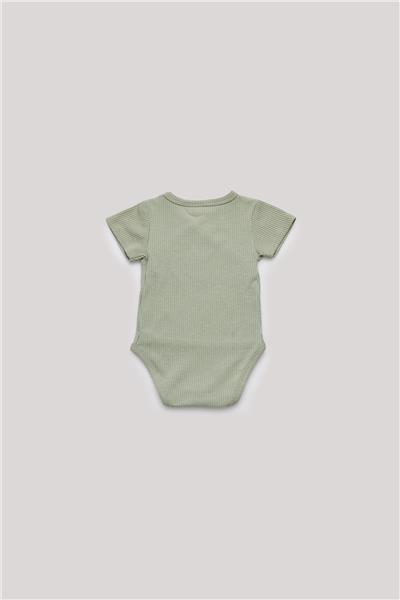 Layette Erkek Bebek Yeşil Body