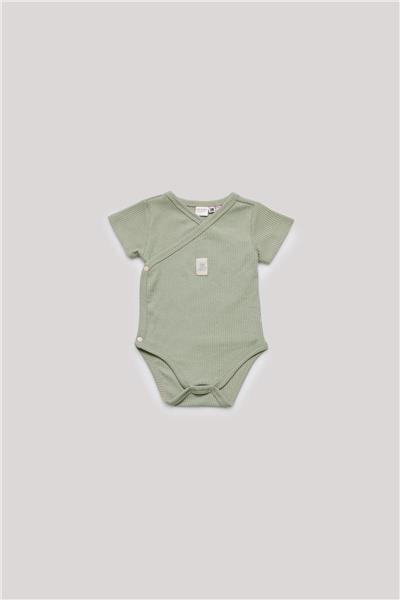 Layette Erkek Bebek Yeşil Body