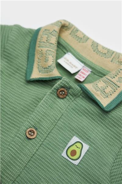 Layette Erkek Bebek Yeşil Ceket
