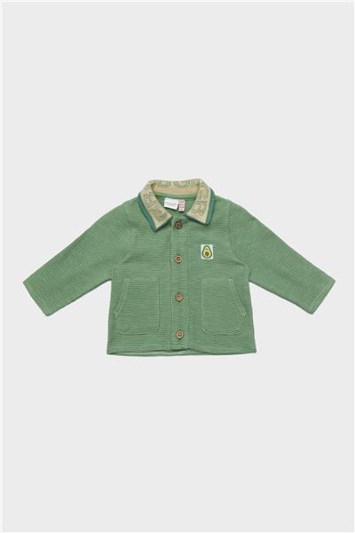 Layette Erkek Bebek Yeşil Ceket