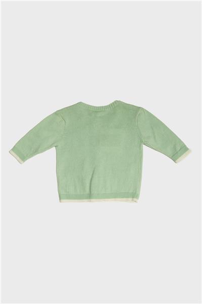 Layette Erkek Bebek Yeşil Hırka